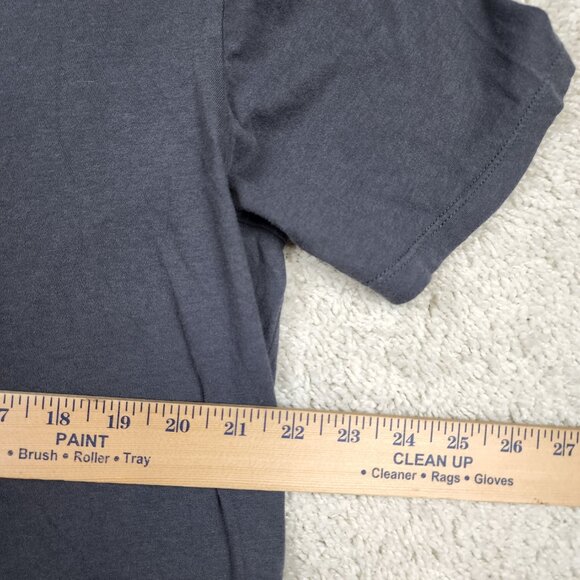 Buck Mason T Shirt Size XL Charcoal Short Sleeve Cotton Basic Tee Casual USA - Picture 5 of 6